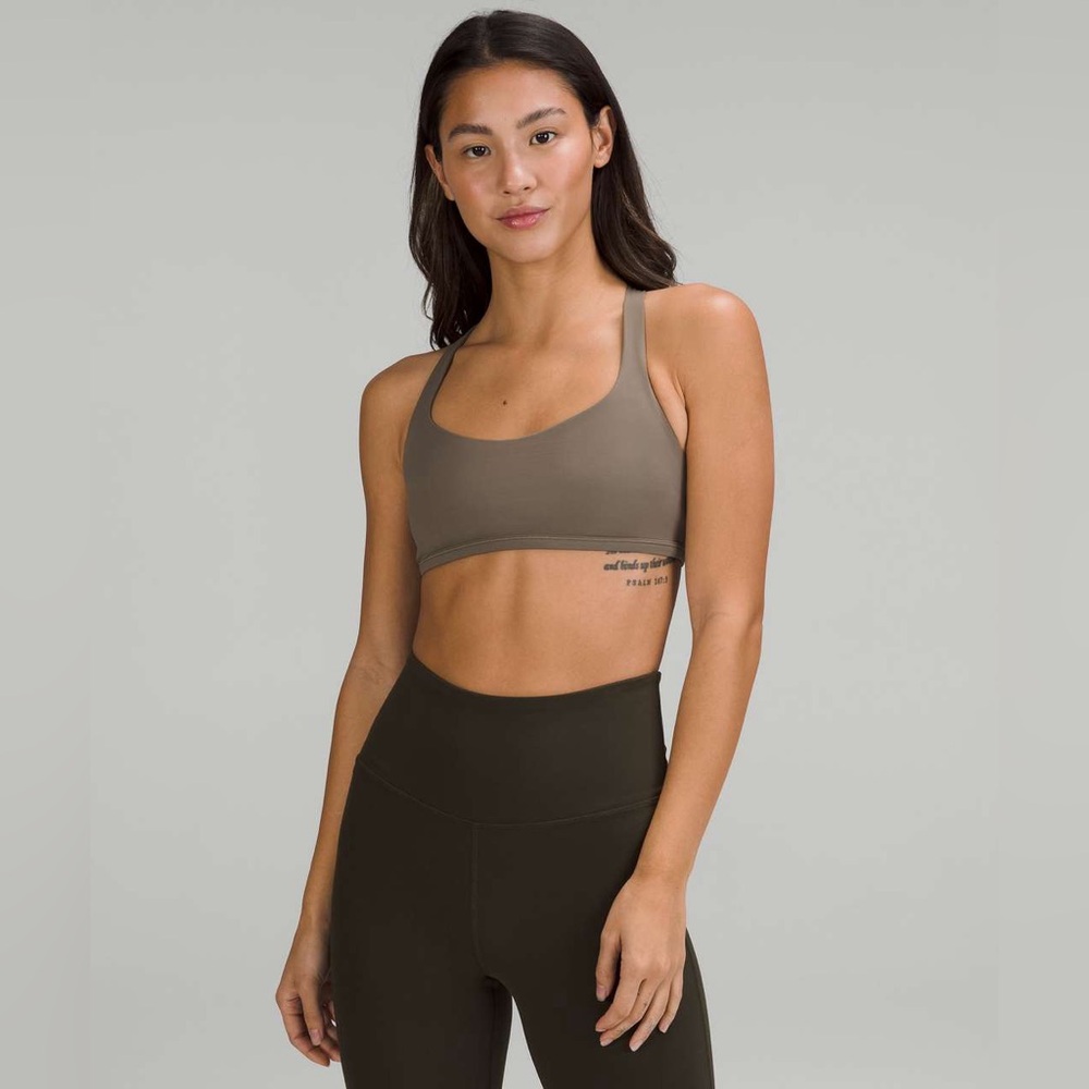 Lululemon Free to be Wild Bra in Nomad